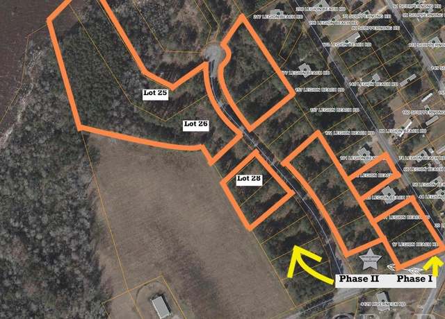 Property at 185/211 Legion Beach Rd Lot 25 & 26, Columbia, NC 27925