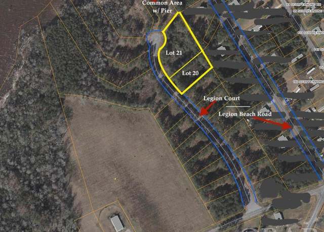 Property at 180/200 Legion Beach Rd Unit LotsLegionCt, Columbia, NC 27925