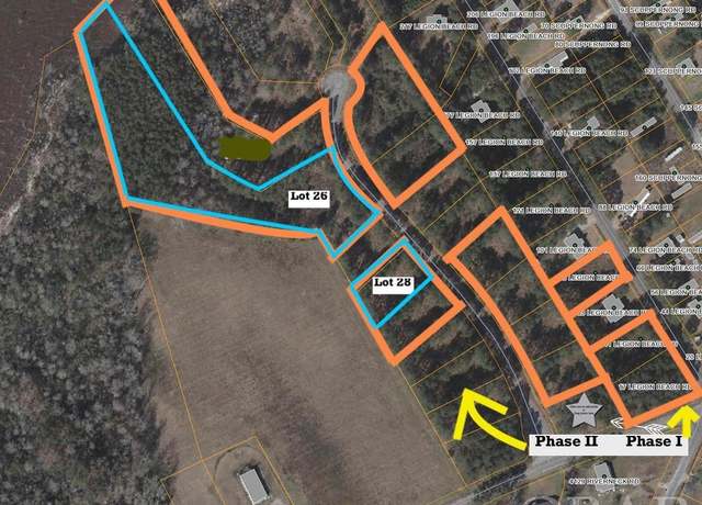 Property at 145 & 185 Legion Beach Rd Lot 26 & 28, Columbia, NC 27925