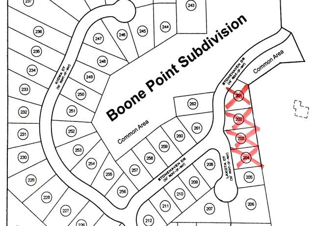Property at Boone Point Subdivision #253, Boonville, MO 65233