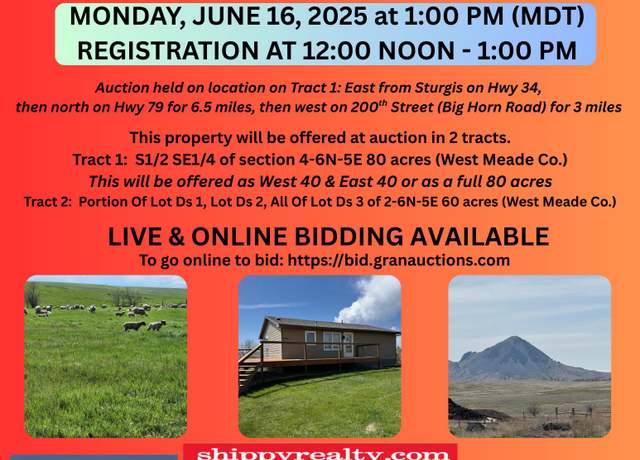Property at 200th Street & 127th Ave, Sturgis, SD 57785