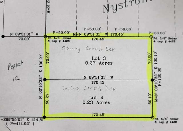 Property at TBD Sunset Dr/linnell Lots 3 & 4, Pierre, SD 57501