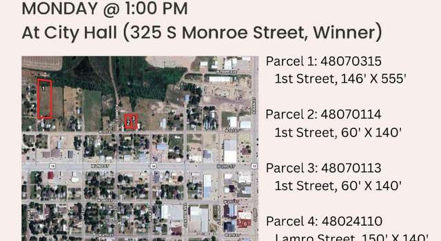 Photo of W 1st St Unit Parcel 1, Winner, SD 57580