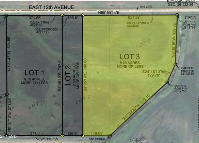 Property at LOT 3 E 12th Ave, Webster, SD 57274