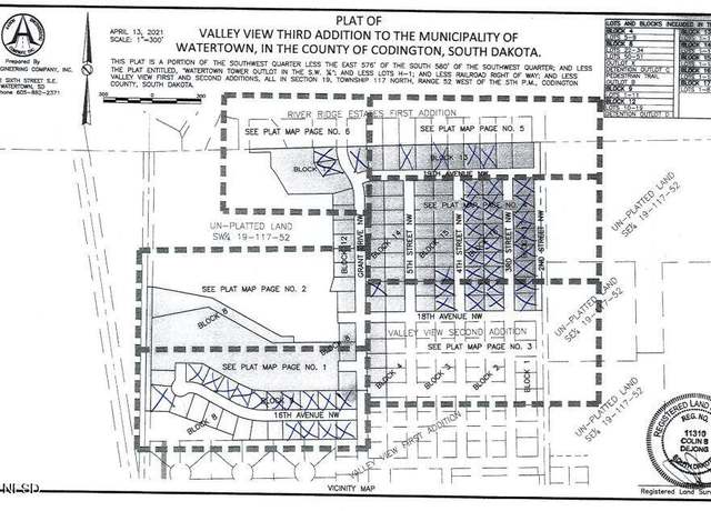 Property at Valley View 3rd Addn -- NW, Watertown, SD 57201
