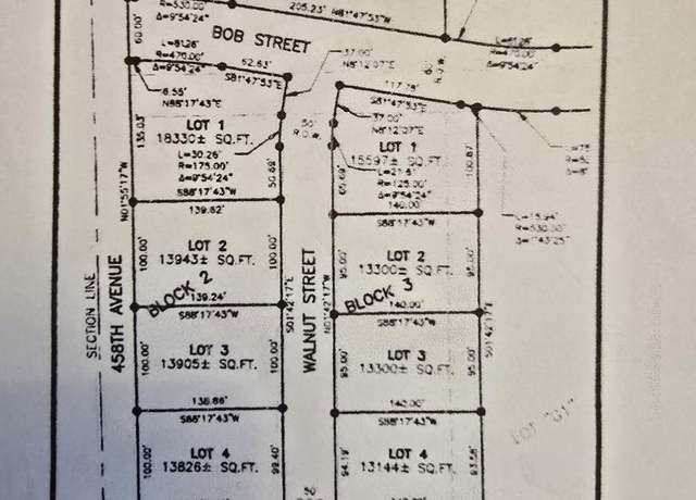 Property at Walnut St, Summit, SD 57266