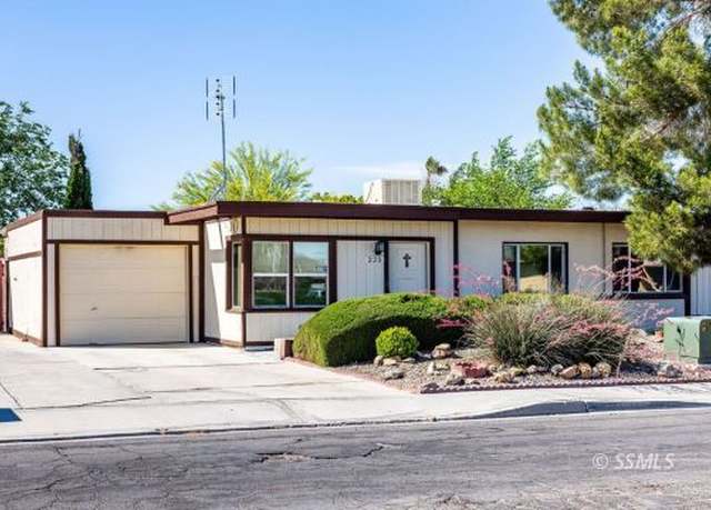 Property at 225 N Gold Cyn, Ridgecrest, CA 93555, 3 beds, 1 bath