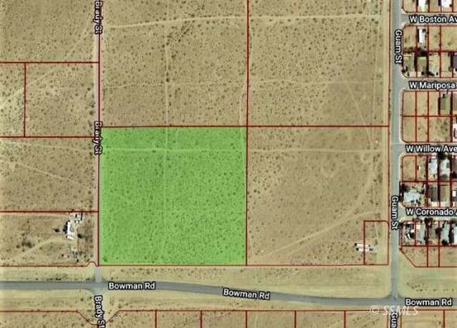 Property at 081-350-09 Bowman & Brady St, Ridgecrest, CA 93555