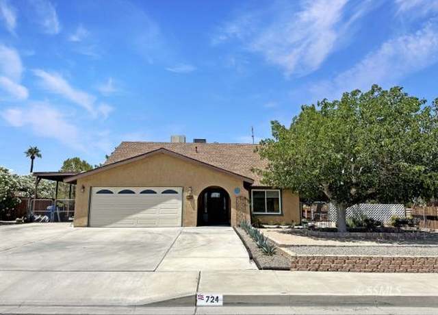Property at 724 W Dolphin Ave, Ridgecrest, CA 93555, 4 beds, 2 baths