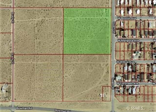 Property at 081-350-07 Guam St, Ridgecrest, CA 93555