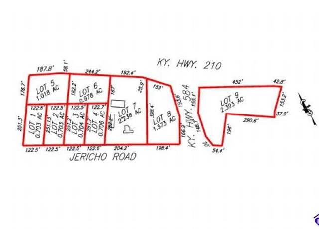 Property at 1233 - Lot 2 Jericho Rd, Hodgenville, KY 42748