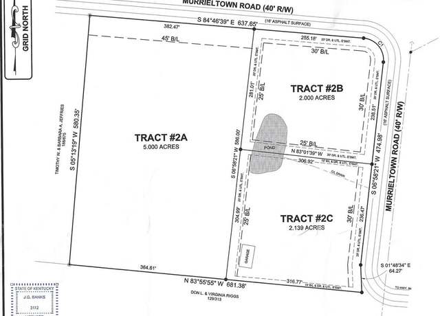 Property at LOT 2B Murrieltown Rd, Sonora, KY 42776