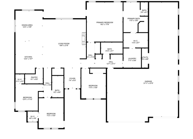 Property at 824 S 1690 W, Hurricane, UT 84737, 4 beds, 3 baths