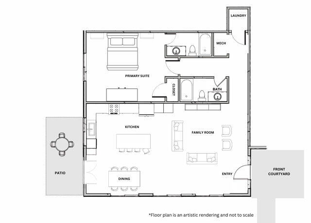 Property at 108 Trapper Cir Unit C, Springdale, UT 84767, 1 bed, 2 baths