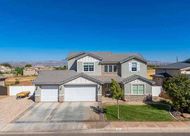 Property at 437 E Steeplechase Rd, Washington, UT 84780, 4 beds, 3 baths