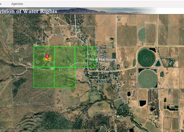 Property at 2 AF of Water Wr#81-467, New Harmony, UT 84757