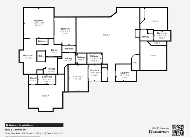 Property at 2866 E Carmine Dr, St George, UT 84790, 4 beds, 4 baths