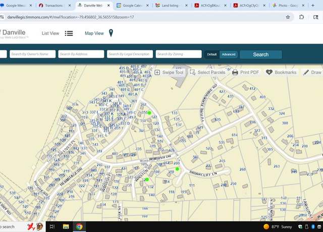 Property at 3 Lots Briarcliff Ln, Danville, VA 24541