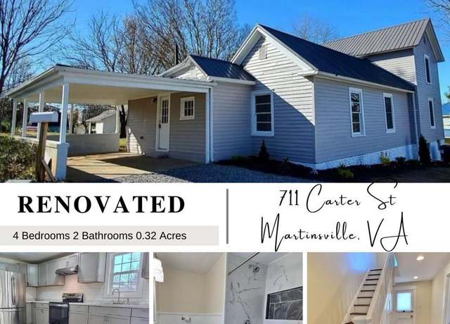 Property at 711 Carter St, Martinsville, VA 24112, 4 beds, 2 baths