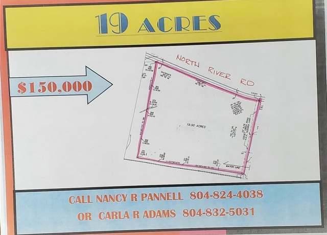 Property at 0 North River Rd, Bohannon, VA 23021