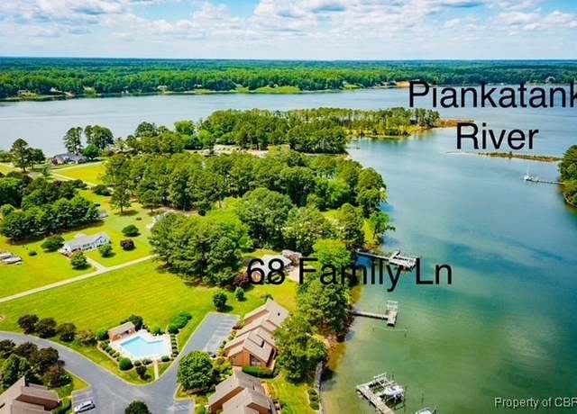 Property at 68 Family Ln, Cobbs Creek, VA 23035, 3 beds, 2 baths