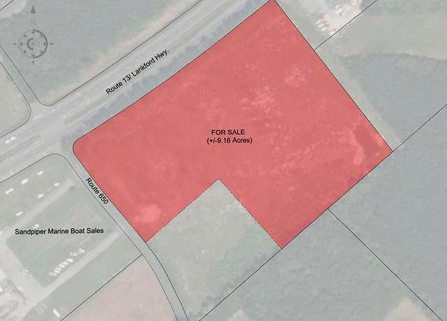 Property at 9 Acres Lankford Hwy Unit n/a, Accomac, VA 23301
