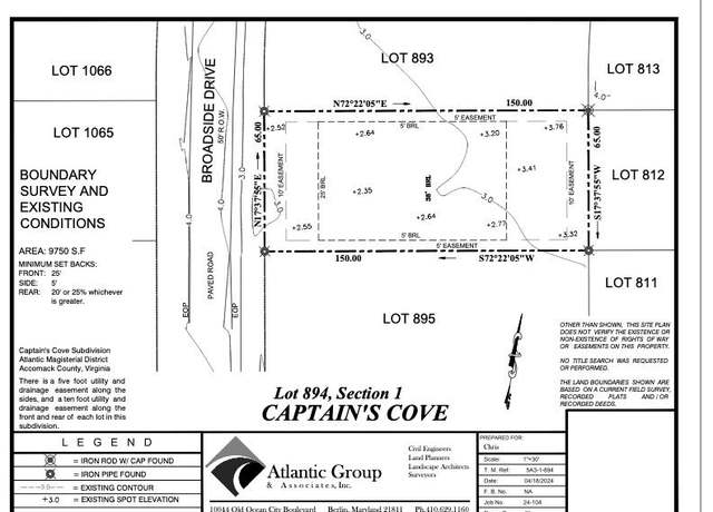 Property at Lot #894 Broadside Dr #894, Greenbackville, VA 23356