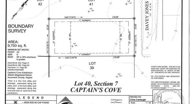 Photo of Lot 40 Davey Jones Blvd #40, Greenbackville, VA 23356