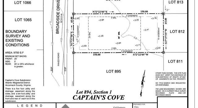 Photo of Lot #894 Broadside Dr #894, Greenbackville, VA 23356
