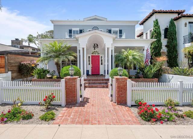 Property at 260 H Ave, Coronado, CA 92118, 5 beds, 4.5 baths