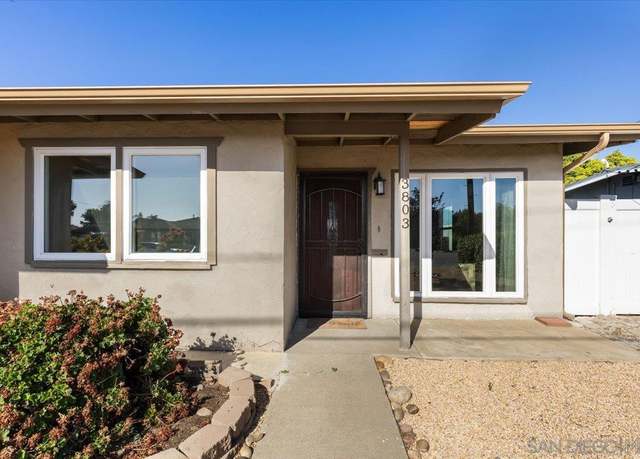Property at 3803 Billman St, San Diego, CA 92115, 2 beds, 1 bath