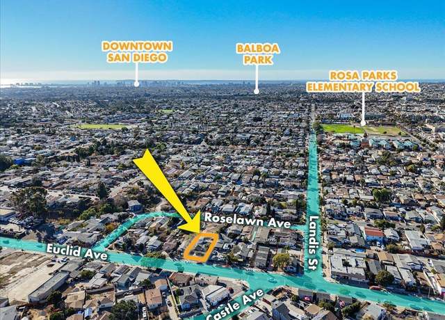 Property at 3658-60 Euclid Ave, San Diego, CA 92105, 4 beds, 3 baths