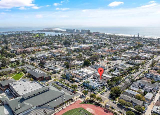 Property at 719 F Ave Unit C, Coronado, CA 92118, 3 beds, 2.5 baths