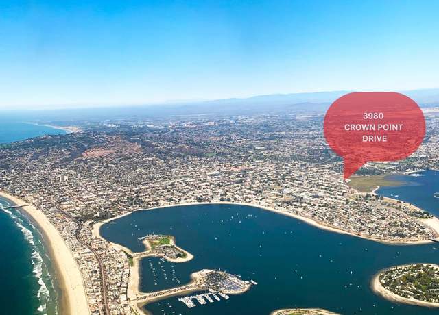 Property at 3980 Crown Point Dr, San Diego, CA 92109, 4 beds, 5 baths