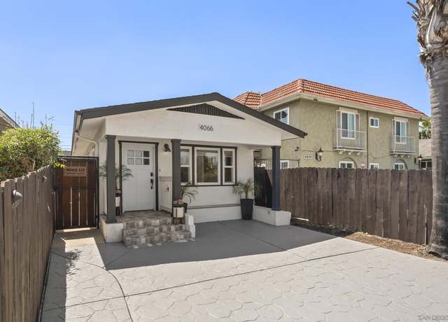 Property at 4066 Cherokee Ave, San Diego, CA 92104, 4 beds, 2 baths