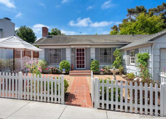 Property at 4314 Arcadia Dr, San Diego, CA 92103, 2 beds, 1 bath