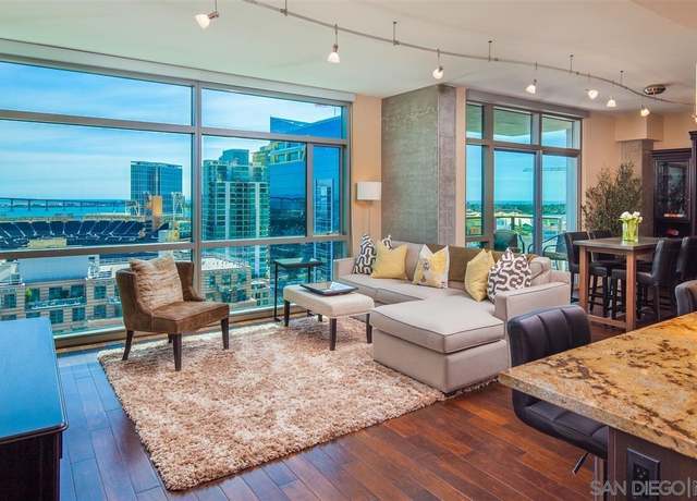 Property at 800 The Mark Ln #1806, San Diego, CA 92101, 1 bed, 1.5 baths