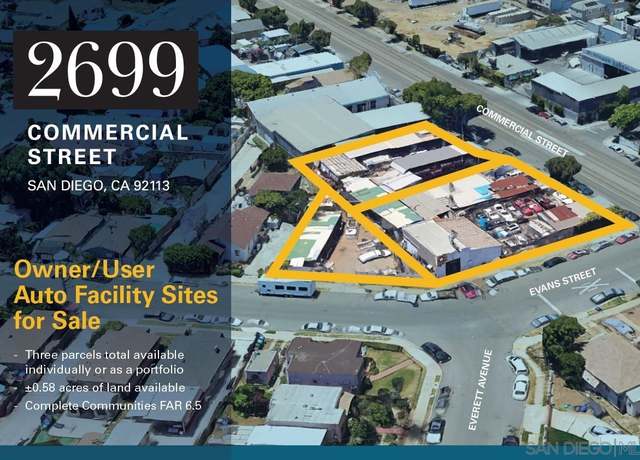 Property at 2699 Commercial St, San Diego, CA 92113