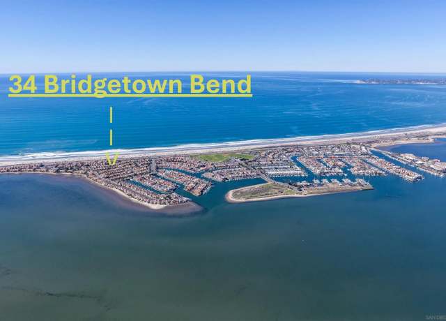 Property at 34 Bridgetown Bnd, Coronado, CA 92118, 3 beds, 3 baths