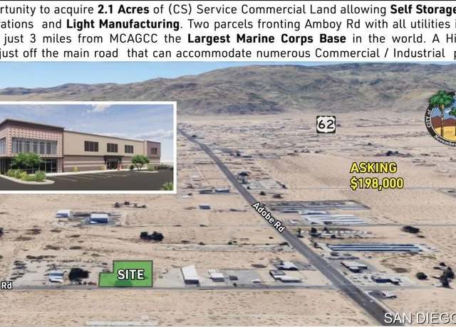 Property at 73730 Amboy Rd, Twentynine Palms, CA 92277