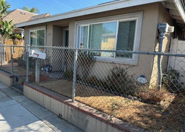 Property at 137 N 31st St, San Diego, CA 92102, 2 beds, 1 bath