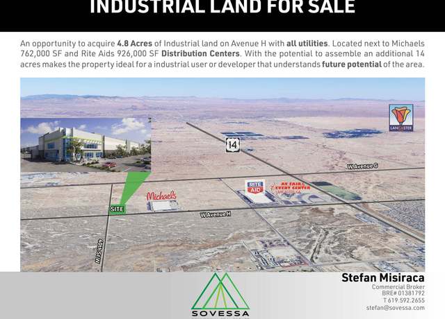 Property at 3995 W Avenue H, Lancaster, CA 93536