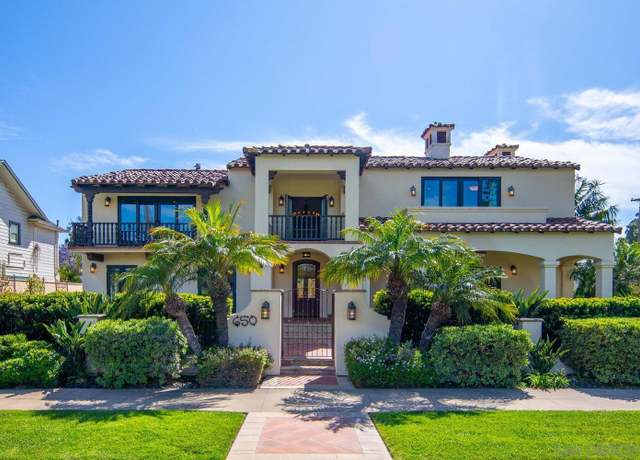Property at 650 Glorietta Blvd, Coronado, CA 92118, 5 beds, 4.5 baths