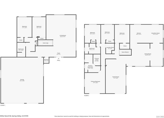 Property at 3049 Millar Ranch Rd, Spring Valley, CA 91978, 5 beds, 3 baths