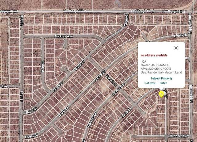 Property at 0 58th St #22906407004, California City, CA 93505