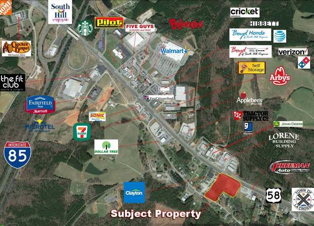 Property at Highway 58 East, Lacrosse, VA 23950