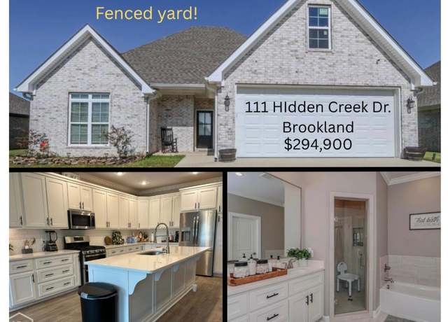 Property at 111 Hidden Creek Dr. Dr, Brookland, AR 72417, 3 beds, 2 baths