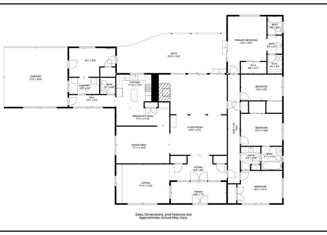 Property at 100 Pinewood Dr, Hattiesburg, MS 39402, 4 beds, 2.5 baths