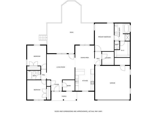 Property at 21 Hartley Dr, Hattiesburg, MS 39402, 3 beds, 2 baths