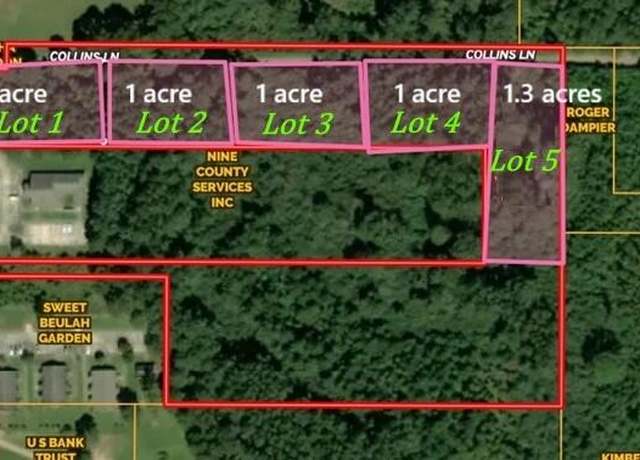Property at Lot 5 Blacktop Rd, Prentiss, MS 39474
